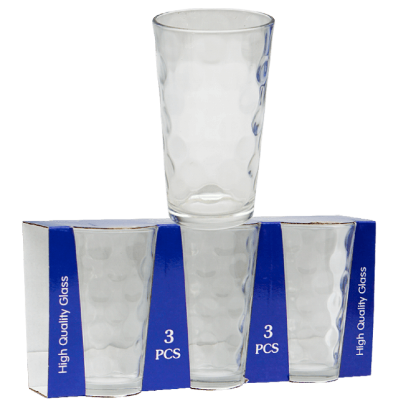 Set 3 Pahare de Sticla 